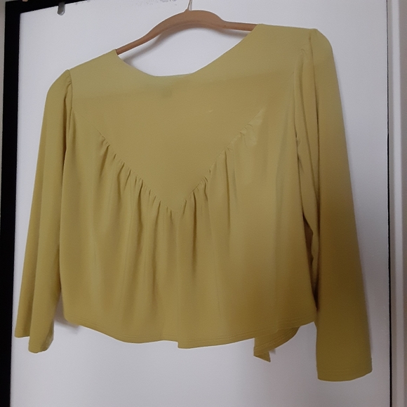 Antthony Originals 2Pc Maxi Dress, Color: Mustard/Black, Size M - Picture 5 of 5